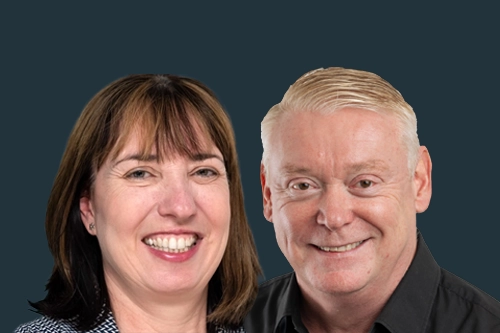 Dr Simon Edwards, Director, Radical IT and Vikki Williams, Chief Information Officer, Arup